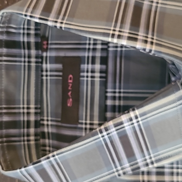 Men's Sand XL long sleeve dress shirt - Picture 2 of 5